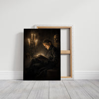 Ancient Tomes By Candlelight Glow