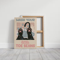 Hygiene Reminder, Paws Up Edition