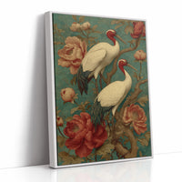 They Perched Where the Peonies Bloom
