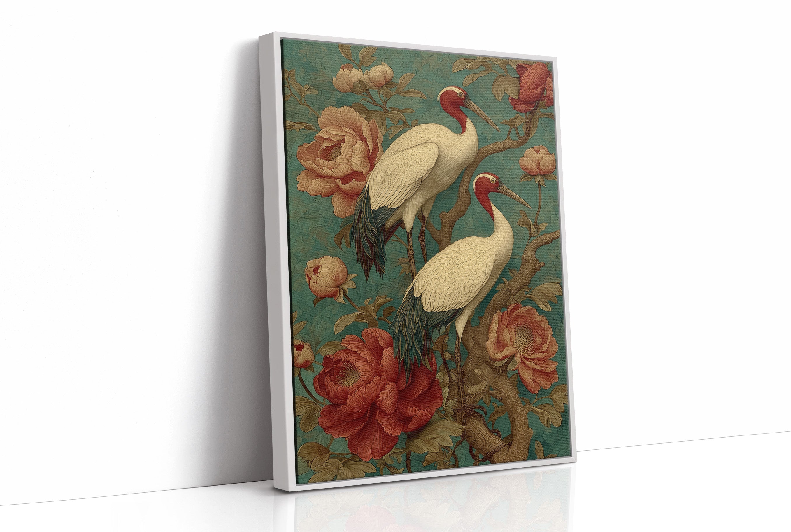 They Perched Where the Peonies Bloom