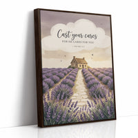 Cast Your Cares: Lavender Cottage Path