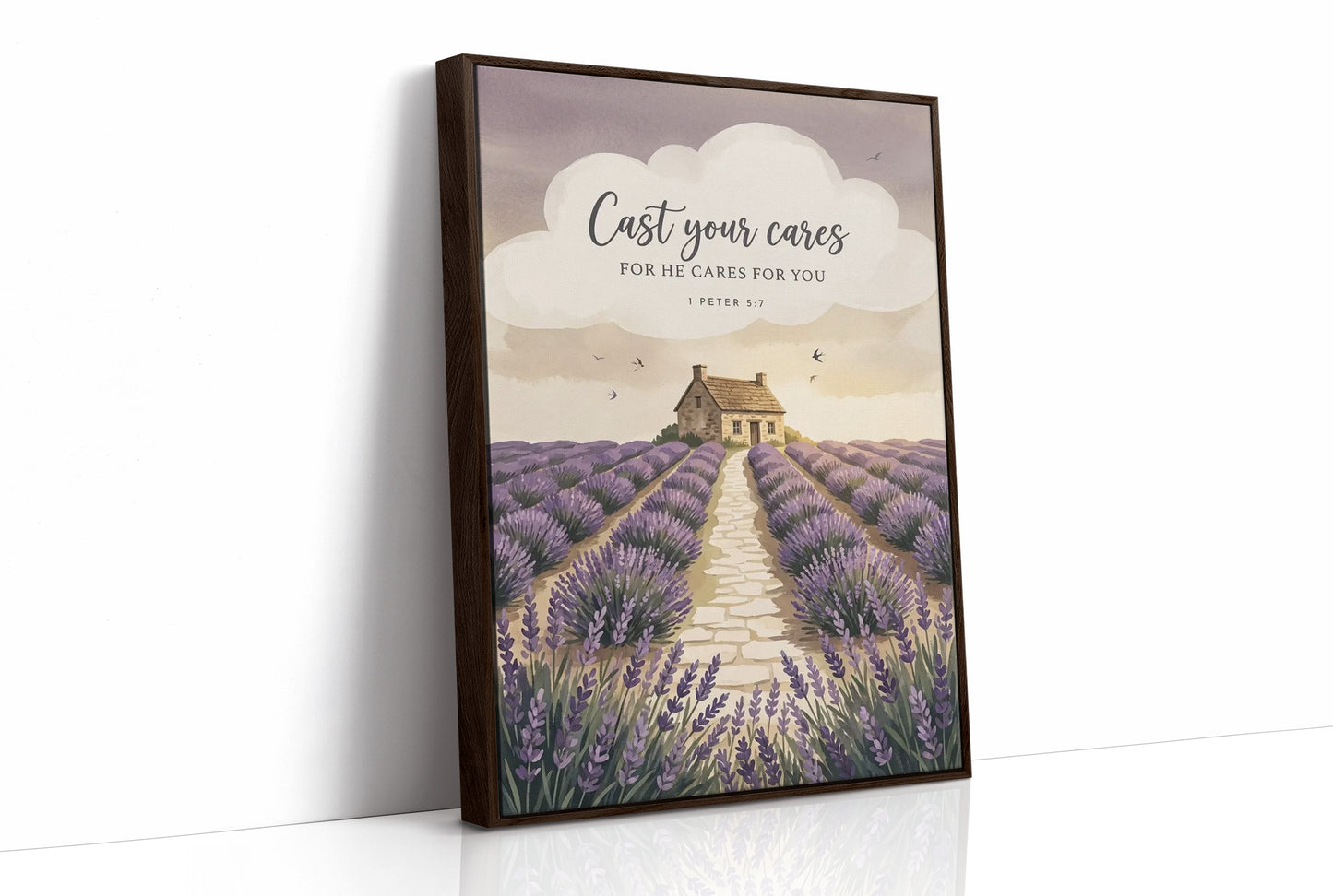 Cast Your Cares: Lavender Cottage Path