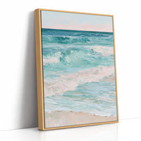 Turquoise Tide, Blush Sky