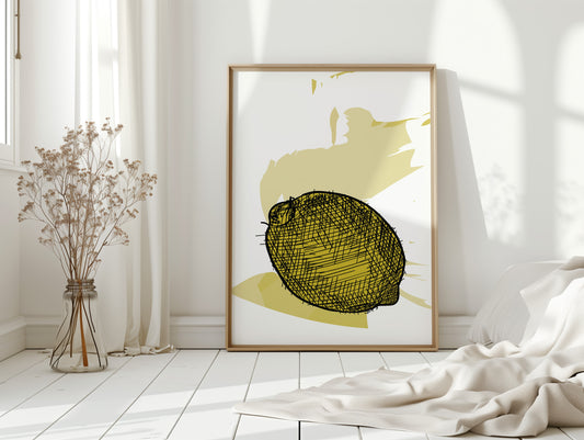 Citrus Lines Draw Morning Gold