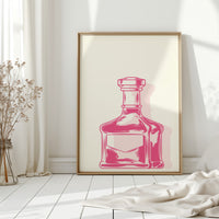 Pink Crystal Holds Midnight Stories