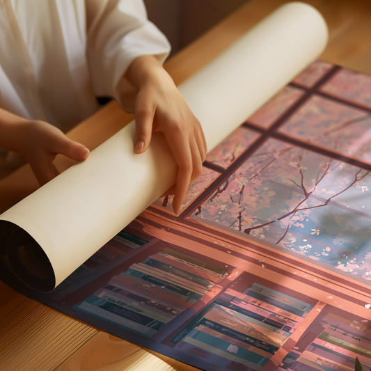 Pages Beneath Cherry Blossoms