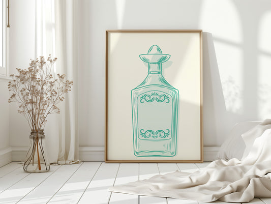 Mint Stories In Crystal Glass