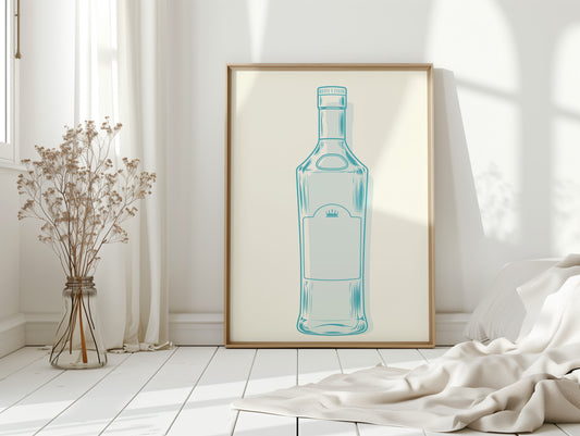 Azure Glass Catches Morning Light