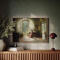 Summer Light Fills This Quiet Room
