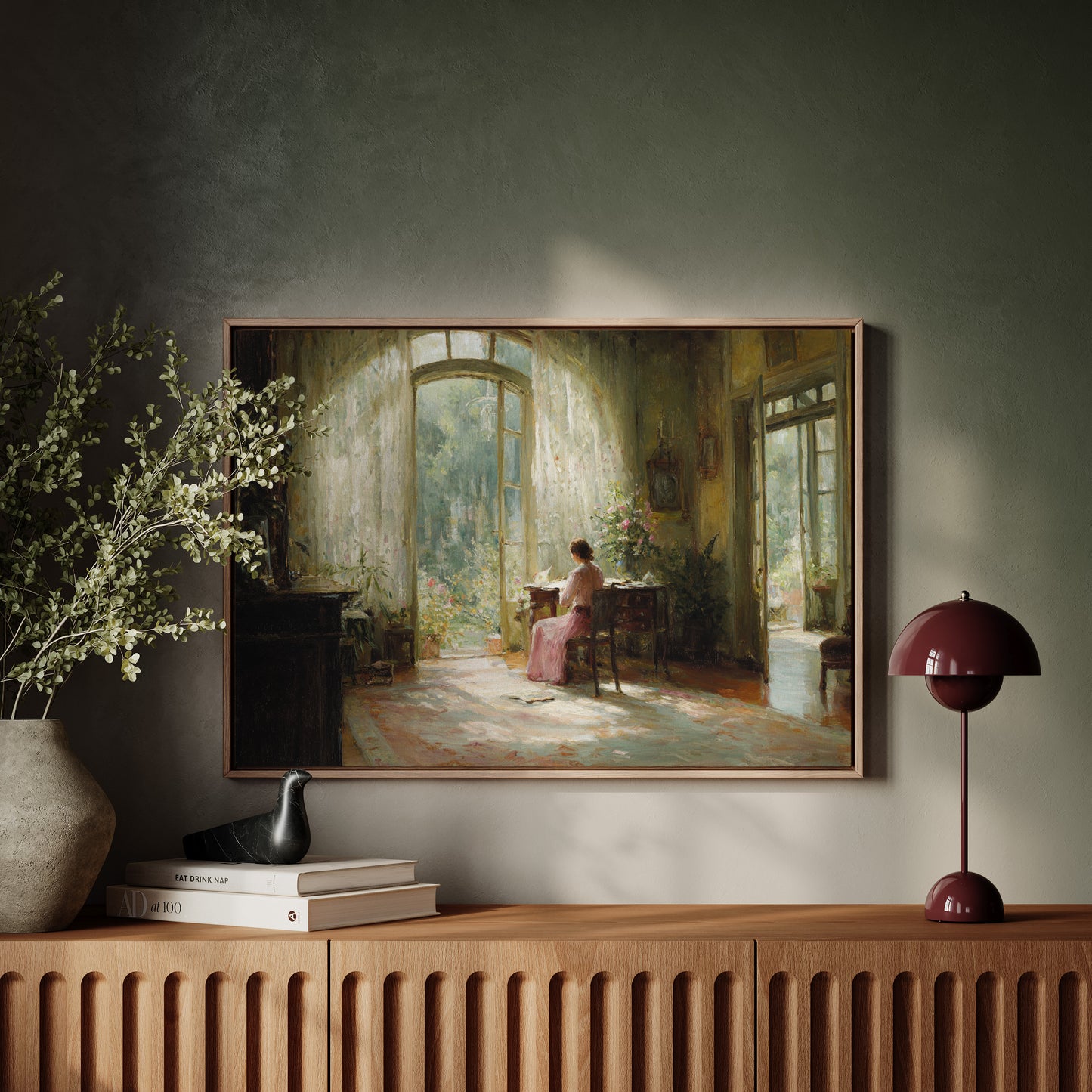 Summer Light Fills This Quiet Room