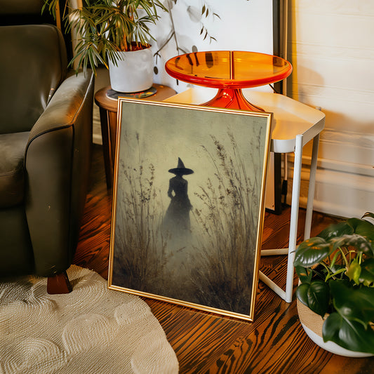 A Figure Beneath the Mist