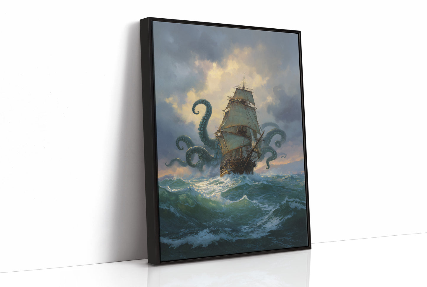 Tentacles Embrace Seafarer's Journey