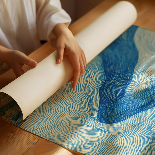 Currents of Blue and White