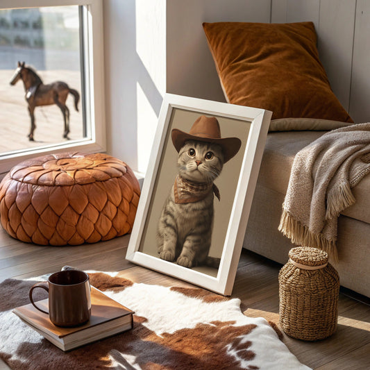 A Feline Cowboy's Daydream