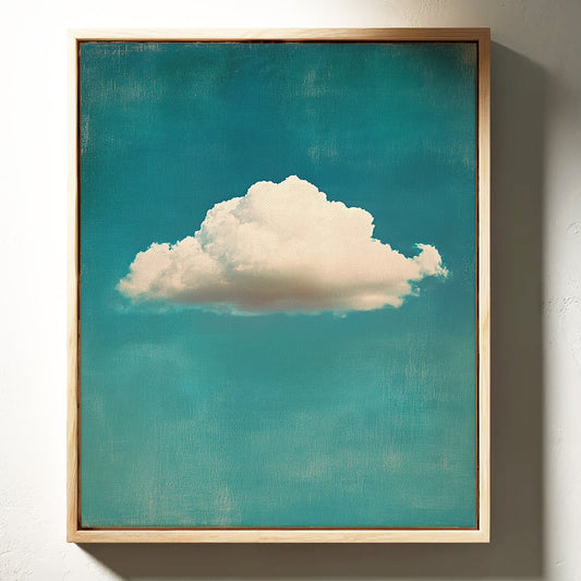 Daydream Cloud Over Turquoise Sky