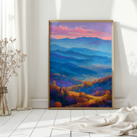 Blue Ridges Paint Autumn's Symphony