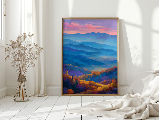 Blue Ridges Paint Autumn's Symphony