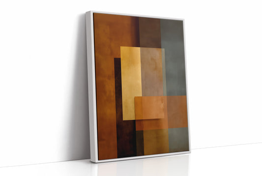 Autumn Light Through City Windows