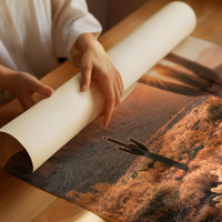 Sunlit Giants in Arid Embrace