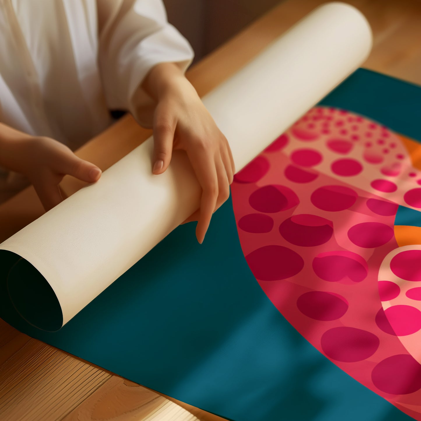 Spots of Vibrant Elegance