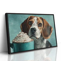 Beagle with Whipped Cocoa
