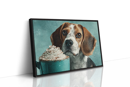 Beagle with Whipped Cocoa
