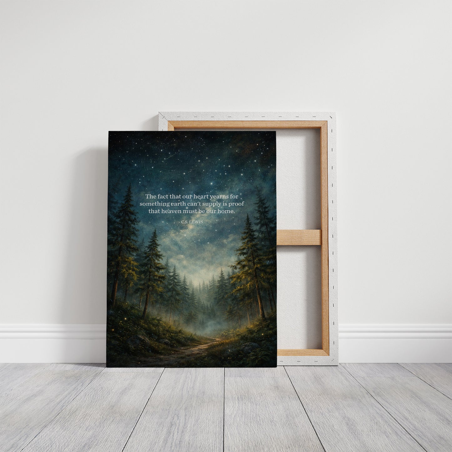 Celestial Whispers Through Ancient Pines