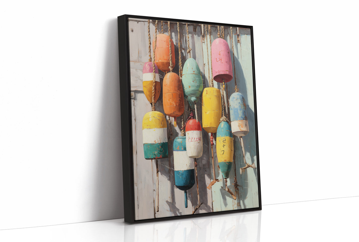 Harbor Buoys Whisper Coastal Secrets
