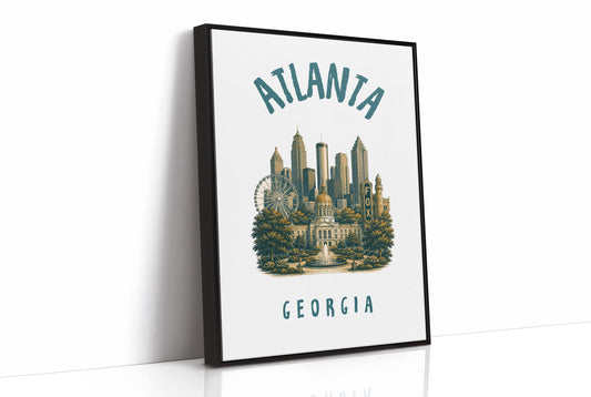 Atlanta's Capitol Fountain