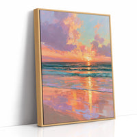 Sky on Fire at the Shore