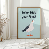 Seagull Seeks Seaside Snack Secrets