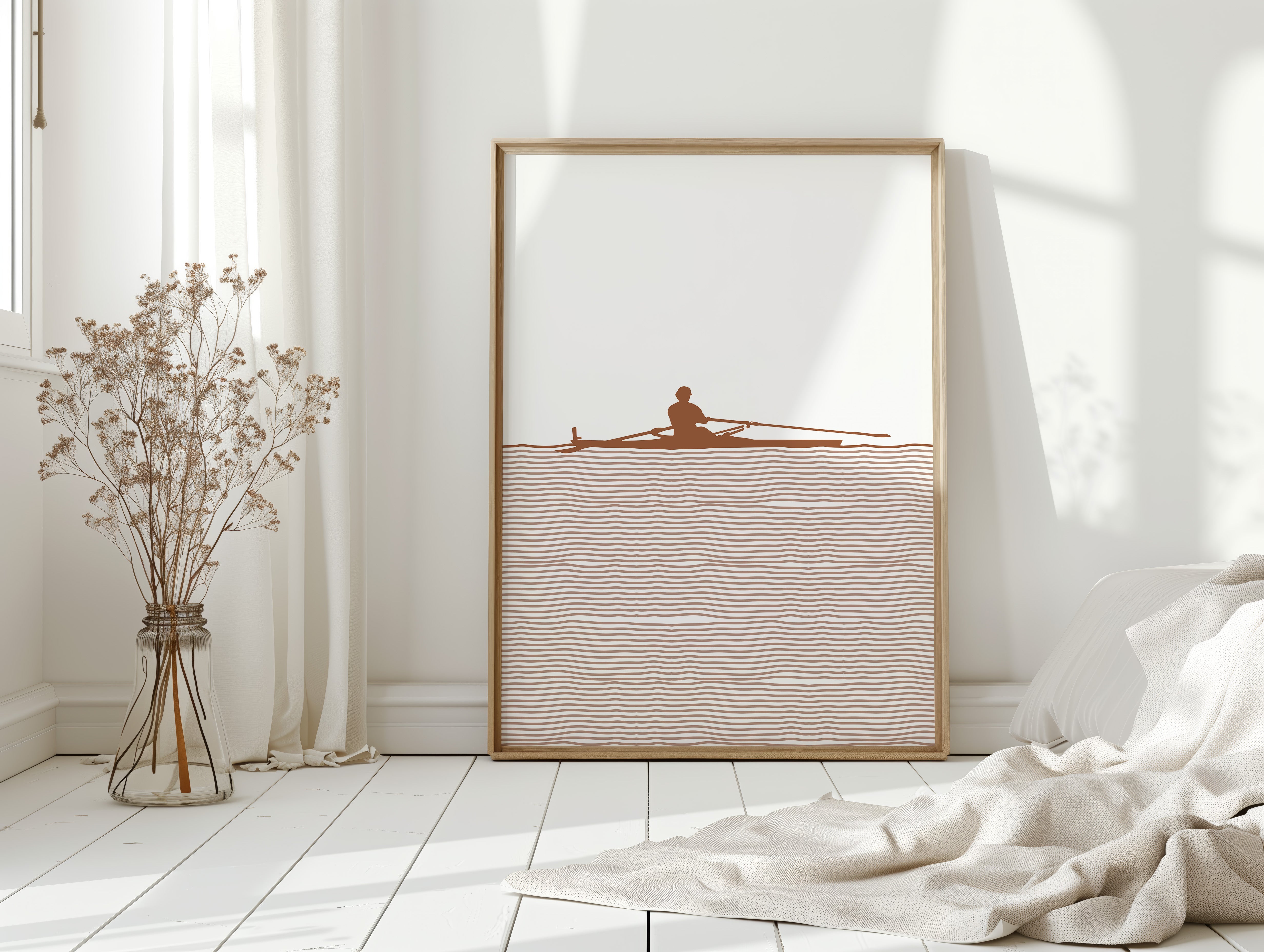 Early Morning Rows Through Serenity