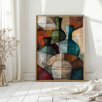 Vessels Dance In Cubist Light