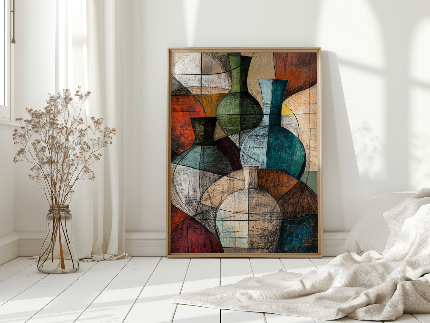 Vessels Dance In Cubist Light