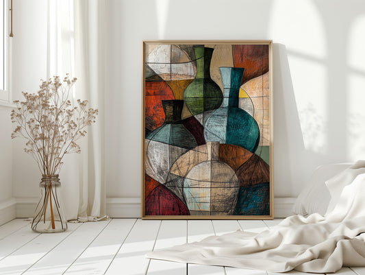 Vessels Dance In Cubist Light