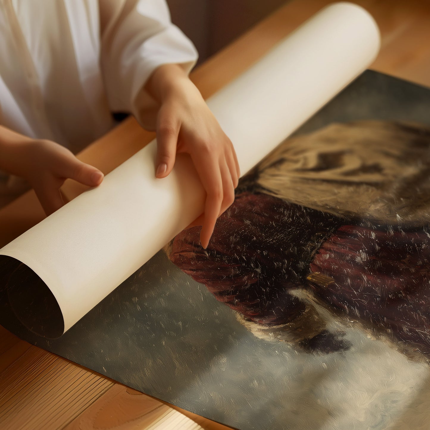 Through Winter Storm With Magic Bound