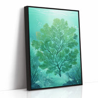 Sea Fern Dances In Aqua