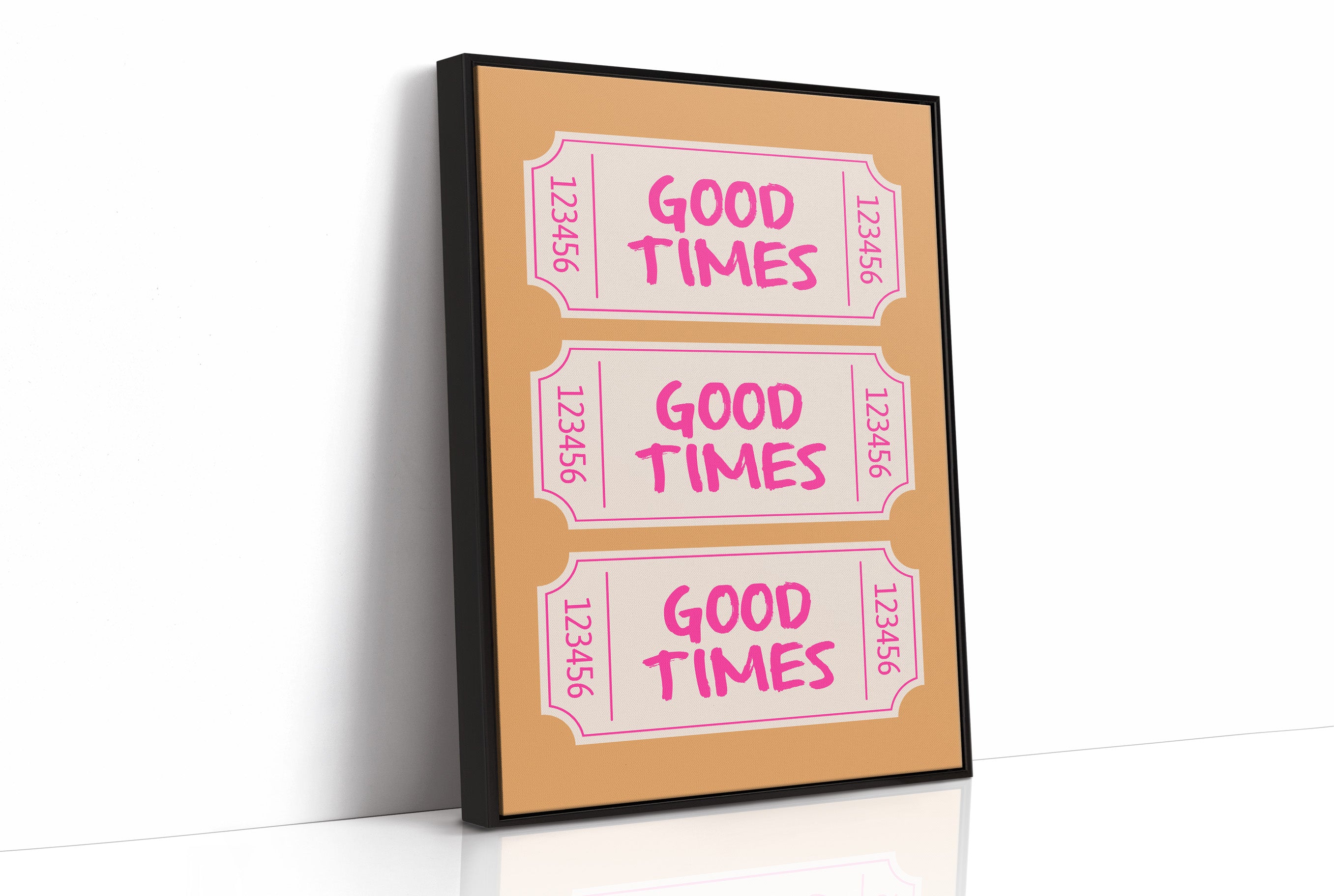 Good Times Ticket Wall Art