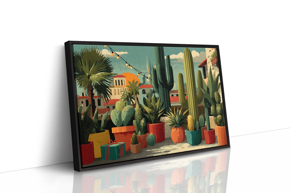 Desert Christmas, Cactus Declines Ornaments