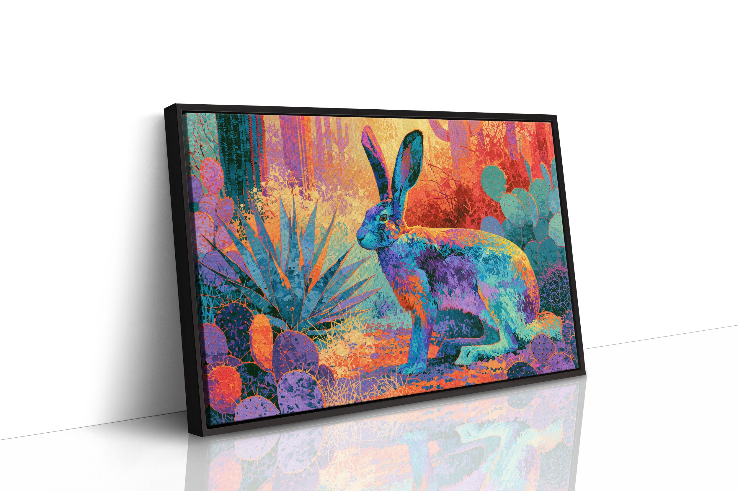 Desert Jackrabbit, Fauvist Bloom