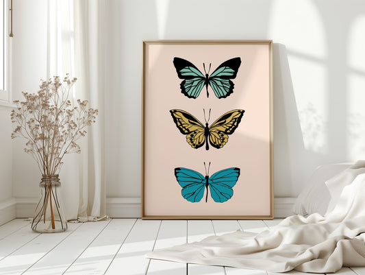 A Dance of Colorful Wings