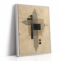 Lines Dance In Modernist Light