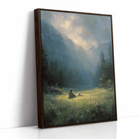Sunbeams Bless The Mountain Meadow