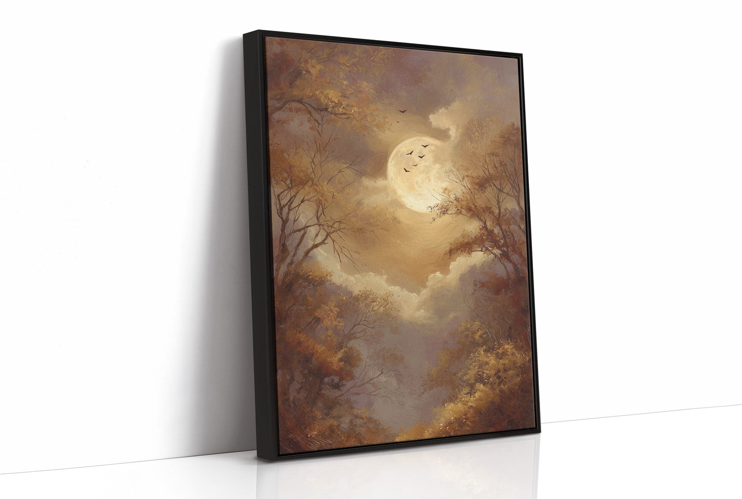 Amber Moon Calls Night Birds