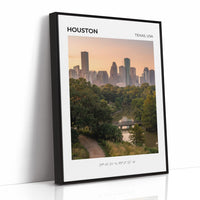 Houston at Golden Hour