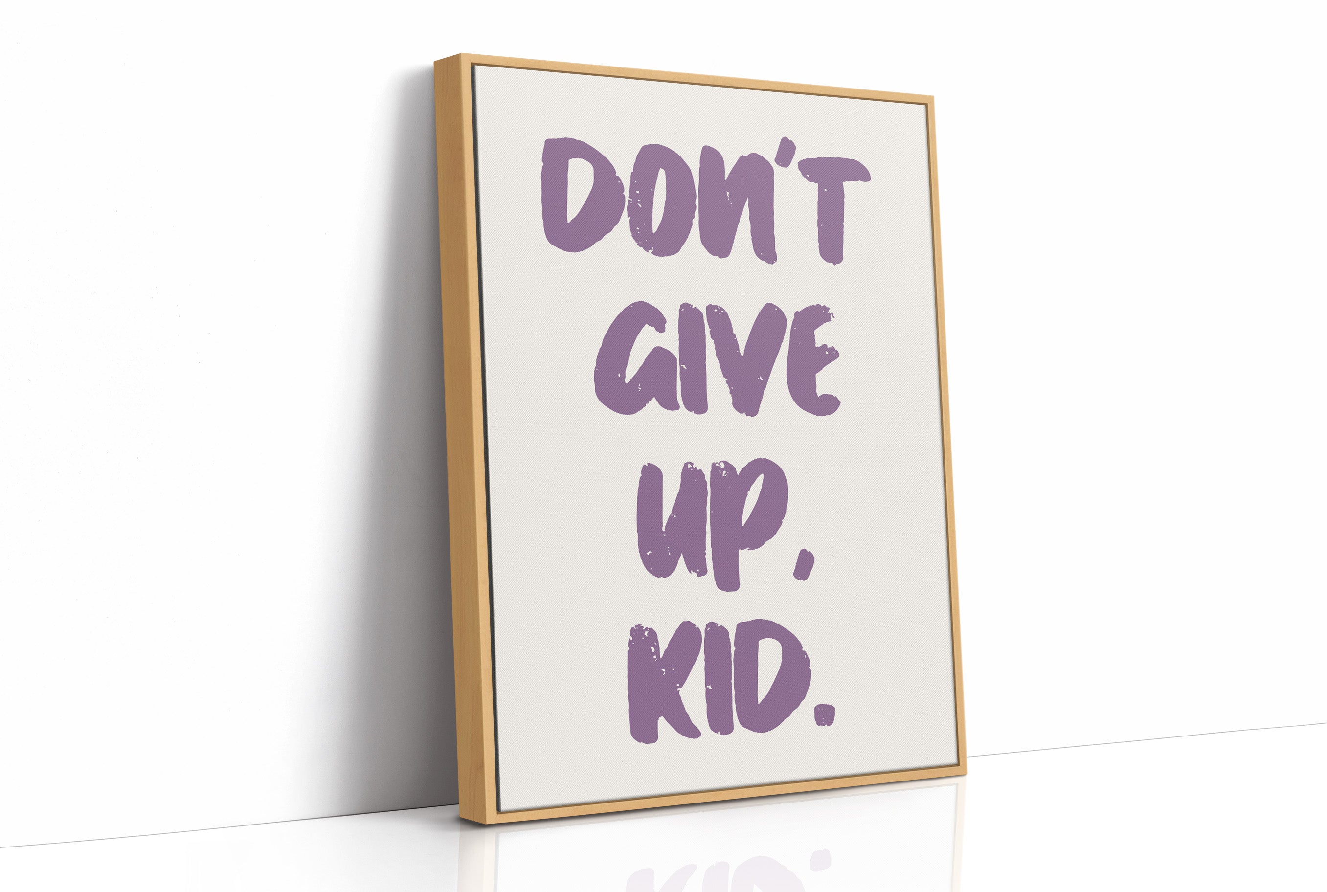 Don't Give Up, Kid