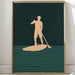 Paddle Through Evening's Gentle Lines