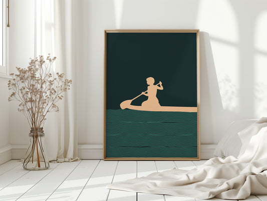 Peaceful Waters Guide The Soul