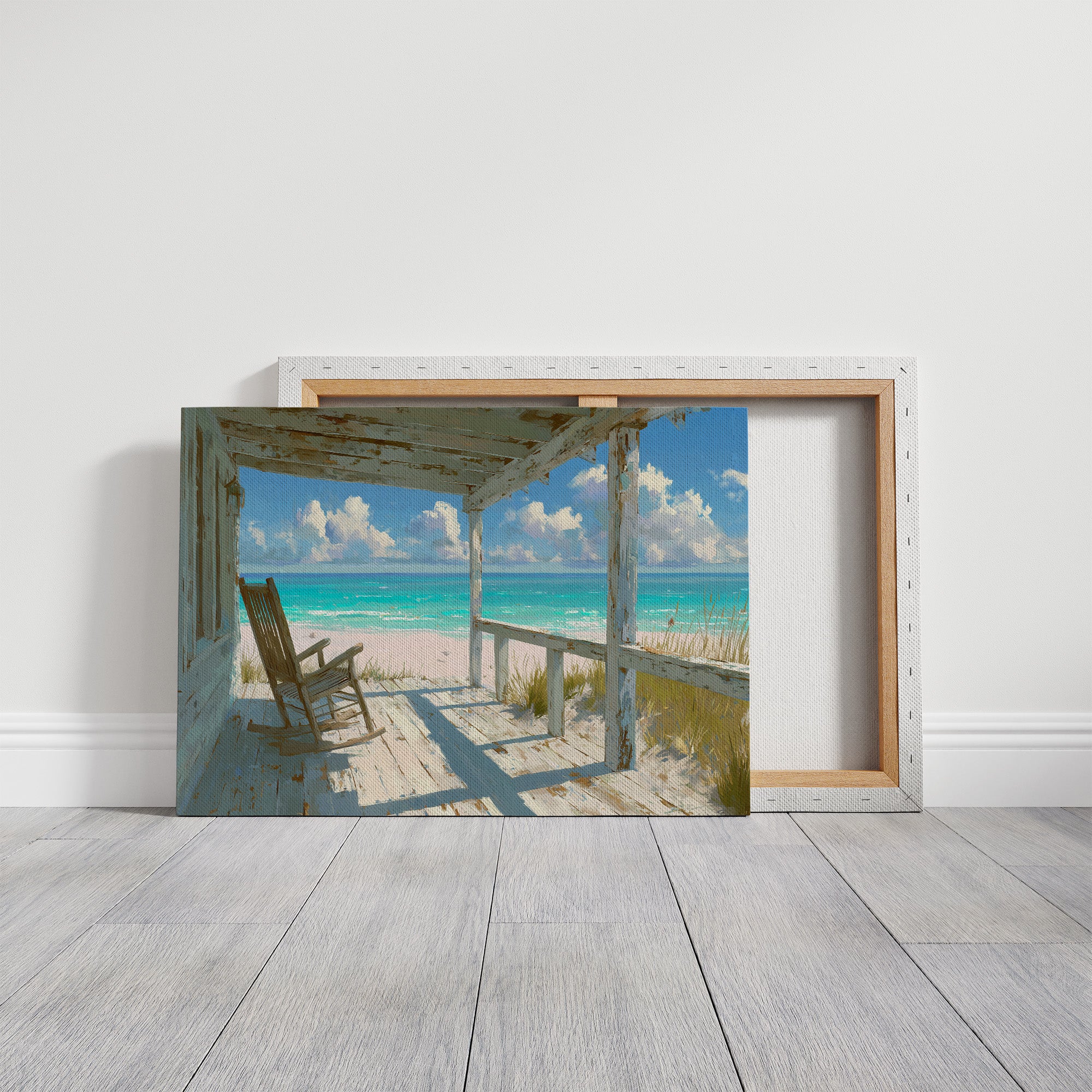 Seaside Porch Beckons Turquoise Waters