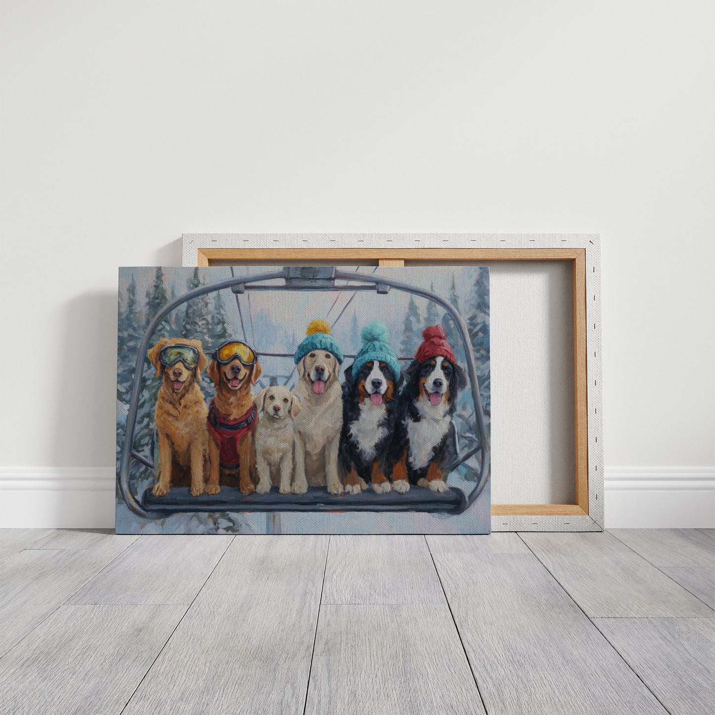 Paws on the Chairlift: Alpine Canine Crew